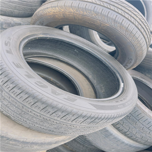 High-Quality Nylon Rubber Tyre Scrap from the USA: Ready for Export to India & Worldwide